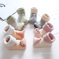 Hot sales calcetines de bebe 3d cartoon tube kids socks cotton with animal for baby socks non slip